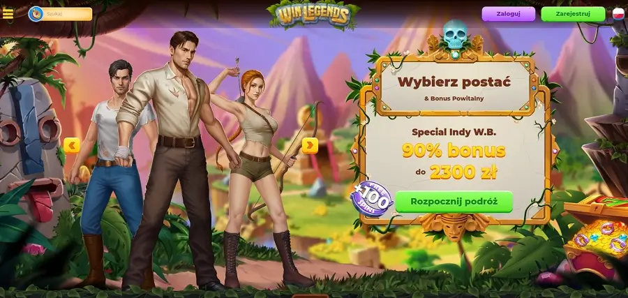 WinLegends Casino online strona glowna
